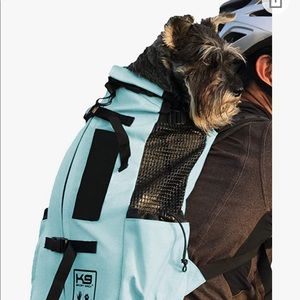NEW Teal Small Dog Backpack
